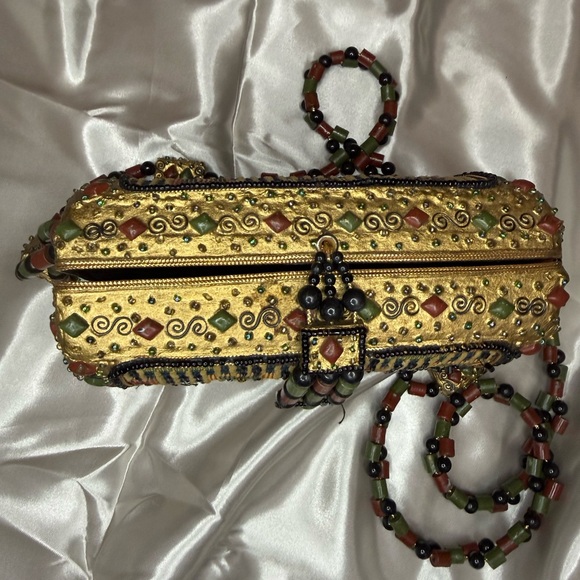 Mary Frances Beaded Geometric Mini Bag - Picture 5 of 9